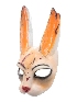 Party Dance Party Horror Butcher Half Face Head Cover Cos Mask Dead Dawn Legion Game Latex Mask