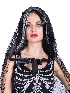 Halloween Party Carnival Cosplay Costumes Black Veil Skeleton Ghost Bride Zombie Costume Affordable