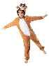 New Style Christmas Kids Elk One-piece Pajamas Christmas Mall Event Atmosphere Reindeer Animal Costumes