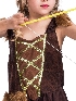 Barbarian Tribe Little Huntress Costume Halloween Kids Dress Up Cute Styling Stage Show Costumes