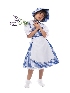 New Style Halloween Party Costumes Dorothy Little Women's Fresh Field Style Stage Costumes