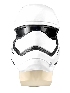 Star Wars Latex Mandalorian Mask Helmet Black Soldier White Soldier Latex Helmet Stage Helmet
