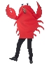 Party Funny Show Costumes Sea Life Shrimp Soldier Crab will Cosplay Costume Red Crab Lobster Halloween
