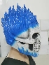 Halloween New Style Ghost Knight Mask Scary Ghost Full Face Mask Skull Latex Head Cover
