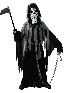 Halloween Dark Reaper Little Boy Costume Color Play Ghost of Death Cosplay Costume