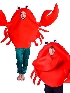 Adult Big Girl Male Man Couple Funny Spoof Crab Costume Cute Animal Cosplay Costume Party Costume Costume T