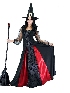 Halloween Adult Evil Witch Costume Big Girl Halloween Party Witch Cosplay Costume Show Costumes
