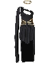 S-xl One-shoulder Greek Goddess Halloween Costume Cleopatra Party Costume Dress Long Skirt Stage Show Costumes