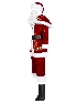 M-xxxxl Plus Size Men Christmas Costume Men's Santa Claus Costume Printed Christmas Costume Set