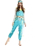 M-xxl Aladdin Magic Lamp Princess Jasmine Dress Cos Game Costume Halloween Costume