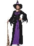 S-xl Halloween Witch Costume Purple Vampire Witch Costume Women's Costume Prom Show Costume Dress