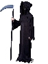 Child Horror Death Costume Halloween Play Costume Dark Messenger Ghost Costume Costume