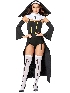 M-xl New Style Halloween Nun Costume Halloween Costume Cosplay Stage Costumes Vampire Nun