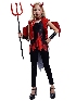 Halloween Kids Women Death Red Devil Party Costume Red Devil Girls Cosplay Costume Stage Show Costumes