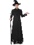 Witch Costume Men's Halloween Costume Priest Costume Stage Show Costumes Men Masquerade Wizard Costume