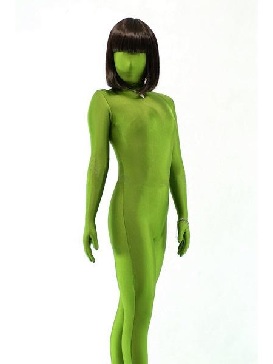 Top Unicolor Fullbody Army Green Lycra Spandex Morph Zentai Unisex Zentai Morph Suit