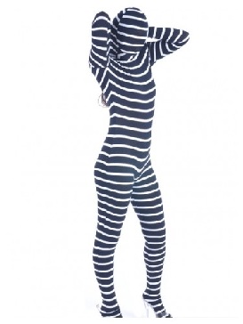 Zebra Lycra Spandex Morph Zentai Unisex Zentai Suit Holiday Costume