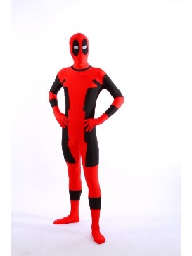 2016 Dealpool Halloween Party Costume Spandex Deadpool Costumes
