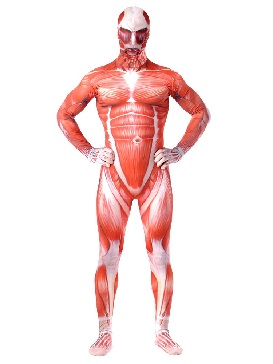 Second Skin Clothing Attack on Titan Muscle Fullbody Bodysuit Cosplay Catsuit