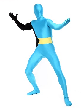 Halloween costume Trendy Bahamas Lycra Spandex Full Body Fabulous Flag Zentai Suits