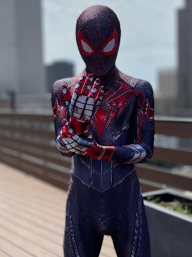 Zentai PS5 Miles Morales Spiderman Spiderman Halloween Costume