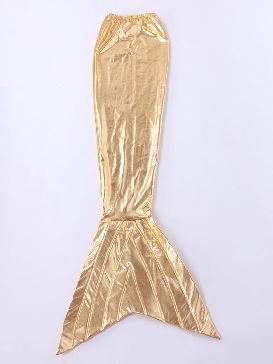 Halloween Gold Mermaid Tail costume Shiny Metallic Zentai costume
