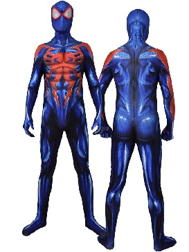 Halloween anime costume 2099 Spider-Man one-piece tights Marvel Spiderman two-dimensional cosplay zentai suit