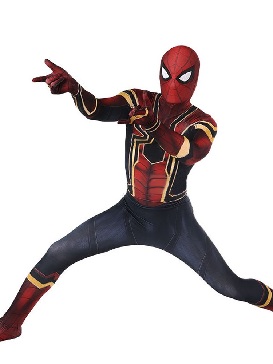 Halloween Heroes Return Spiderman costume Iron Spiderman Homecoming Cosplay jumpsuit zentai suit