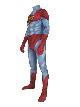 Men Adult Children Earth Superman cosplay costume Captain Planet Halloween Cosplay zentai suit
