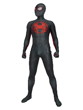 Miles New Black Spiderman Morales Spider-man Tights Halloween Cosplay Costume zentai suit