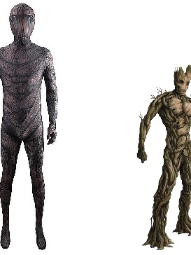 Guardians of the Galaxy 3 Treeman Groot Cosplay One-piece Tights Treeman Groot Costume Costume Halloween Cosplay Costumes
