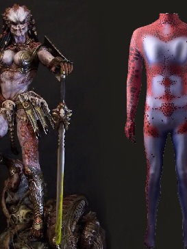 Predator Warrior Marauder Game Cosplay Costume Cosplay Halloween