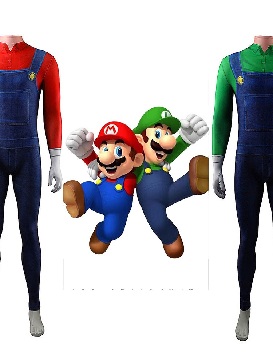 Mario Bros. Movie Mario Cosplay Anime Costume the Super Mario Costume