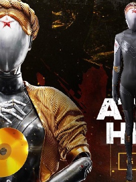 Supply Games: Atomic Heart Mechanical Sisters Cosplay Women's Halloween Costumes Onesies Show Costumes