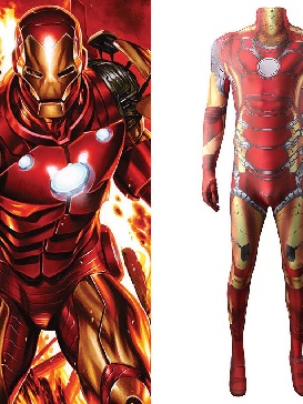 Iron Man Iron Man Cosplay Costumes Halloween costume Cosplay Stage Costumes