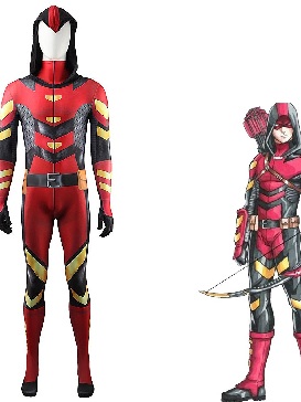 Arsenal Red Arrow Cosplay Costume