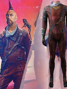 Guardians of the Galaxy 3 Kragrin Guardians of the Galaxy Cosplay Jumpsuit
