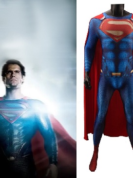 Cosplay Costume Man of Steel Superman Costumes