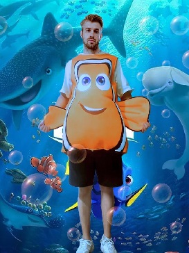 Halloween Finding Nemo Clownfish Animal Costume Nemo Composite Sponge Costume