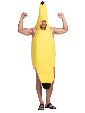 Supply Halloween Halloween Halloween Banana Jumpsuit Men Costume Clothing Supply