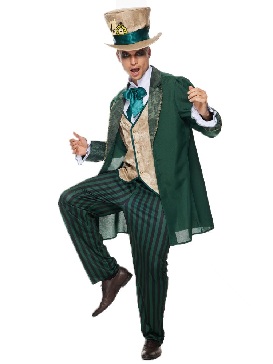 Mad Hatter Plays Costumes Mad Hatter Joker Suit Stage Play Alice Show Costumes