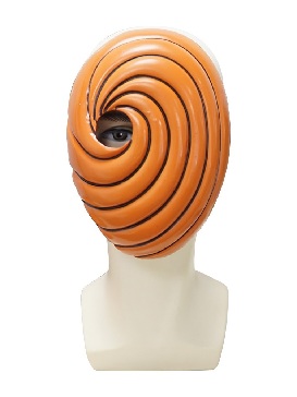Supply Naruto Cosplay Mask a Fei Xiao Halloween Mask Uchiha Obito Head Cover Spotted Resin