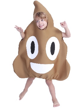 Supply Kids Funny Creative Costume Composite Sponge Cute Poop Styling Halloween Kids Costume