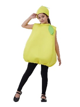 Supply New Style Halloween Lemon Baby Kids Fruit Show Costumes Party Show Costumes