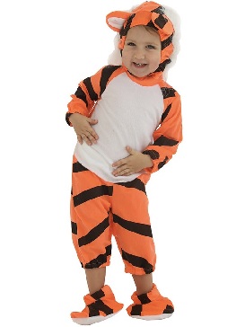 Supply Halloween Costume Dress Up Cute Little Tiger Baby Suit Halloween Costume