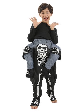 New Style Halloween Party Costumes Children's Skeleton Funny Costumes Show Costumes