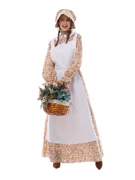 Supply New Style Halloween Party Costumes Farm Woman Fresh Field Style Stage Costumes Dorothy Character Costumes