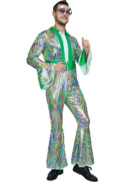 Supply Male Man Disco Costumes Stage Costumes Party Costumes Halloween Costumes Masquerade Show Costumes
