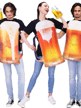 Supply Carnival Funny Costumes Beer Dresses Costumes Adult Beer Stage Show Costumes