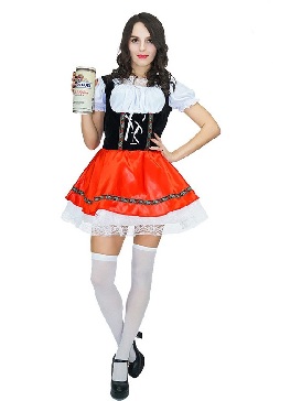 Adult Women German Beer Party Costume Costume Stage Costumes